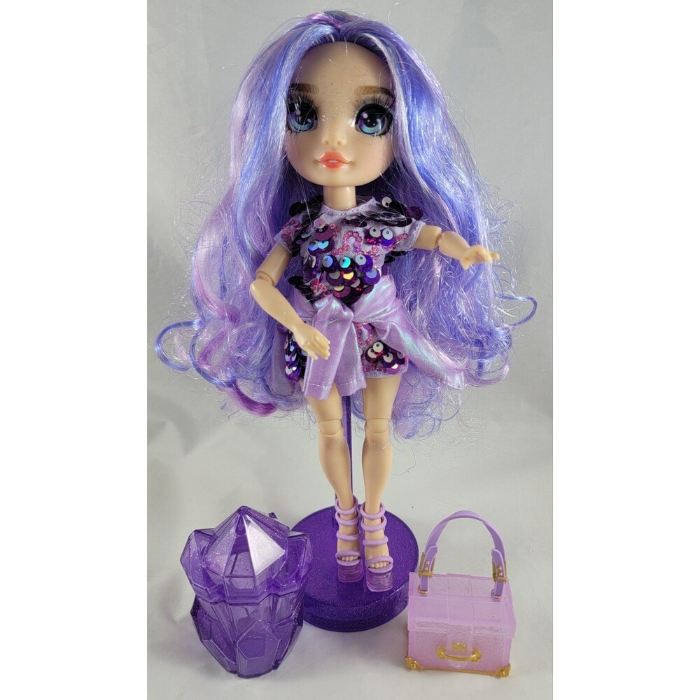 Rainbow High Violet Willow Doll Outfit Stand Accessories Articulated